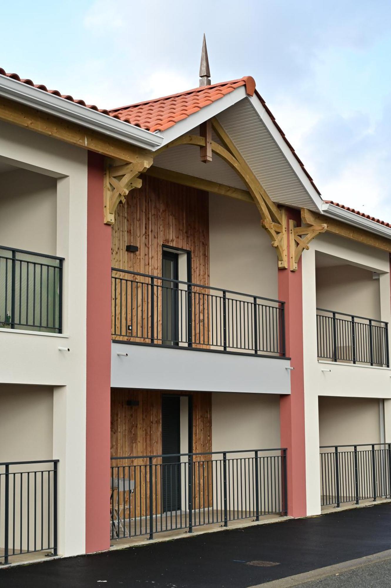 Biscawai Chaleureux Et Cosy Avec Terrasse Apartment บิสการ์รอส ภายนอก รูปภาพ