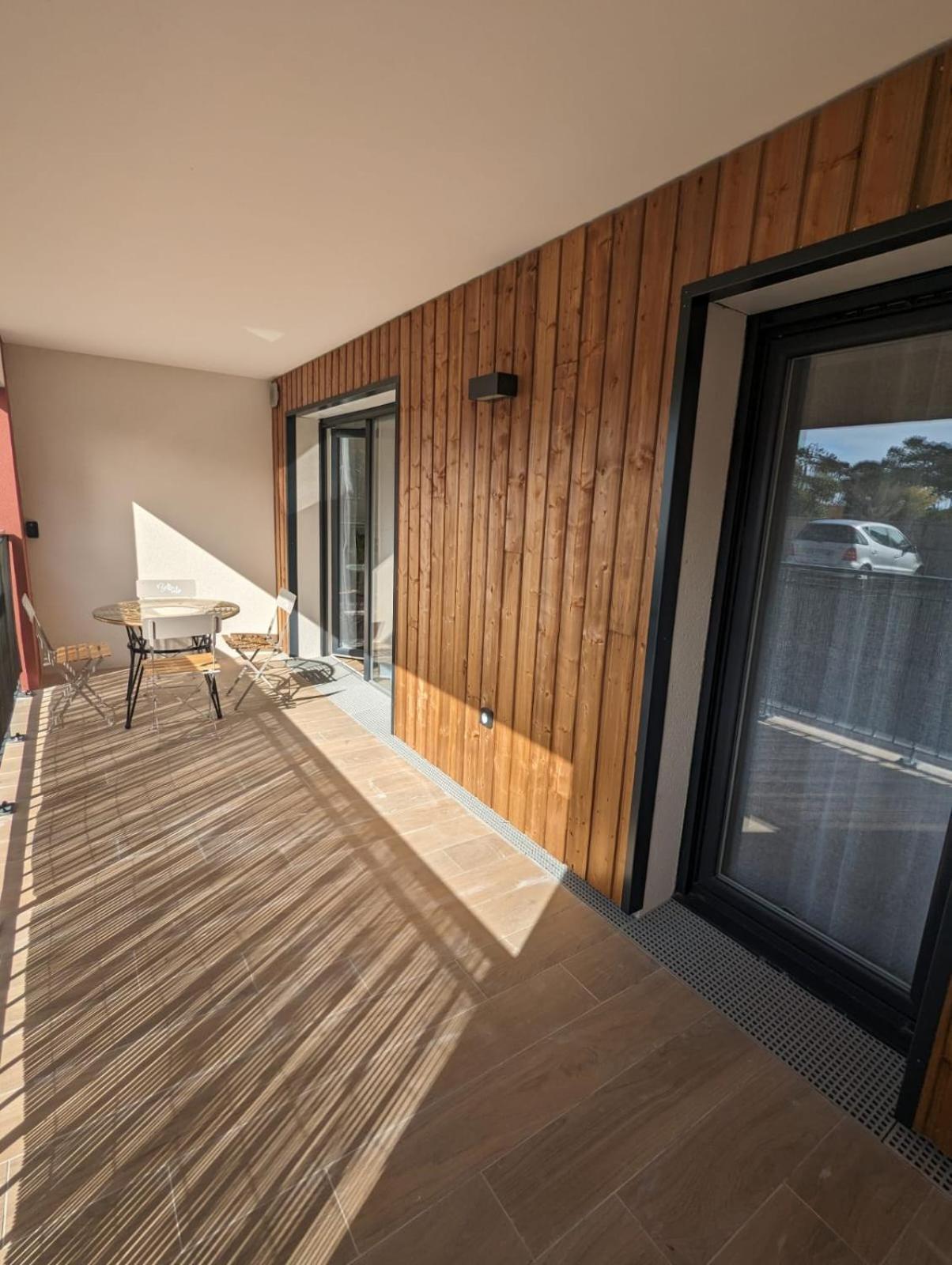 Biscawai Chaleureux Et Cosy Avec Terrasse Apartment บิสการ์รอส ภายนอก รูปภาพ