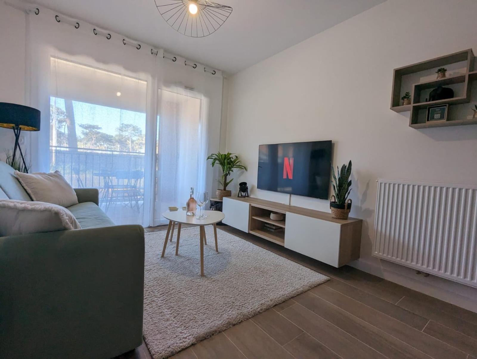 Biscawai Chaleureux Et Cosy Avec Terrasse Apartment บิสการ์รอส ภายนอก รูปภาพ