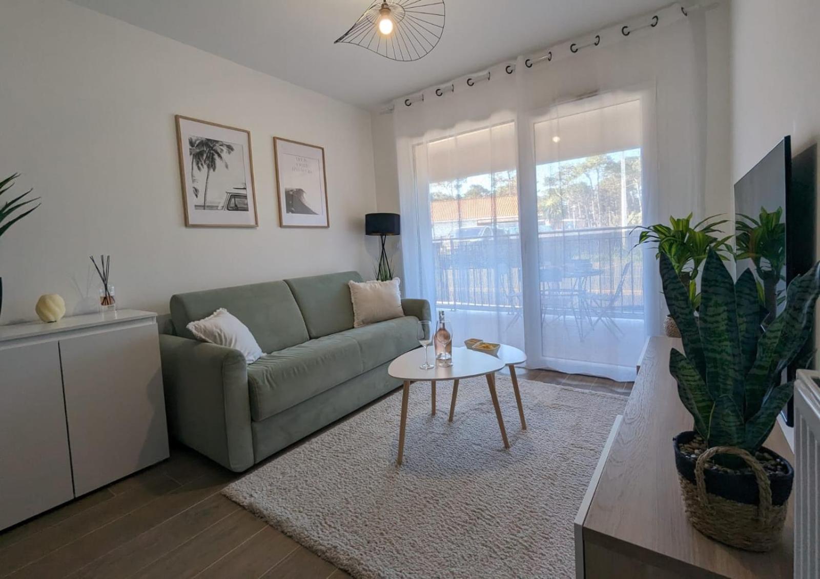 Biscawai Chaleureux Et Cosy Avec Terrasse Apartment บิสการ์รอส ภายนอก รูปภาพ