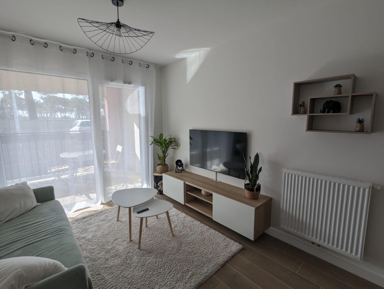 Biscawai Chaleureux Et Cosy Avec Terrasse Apartment บิสการ์รอส ภายนอก รูปภาพ