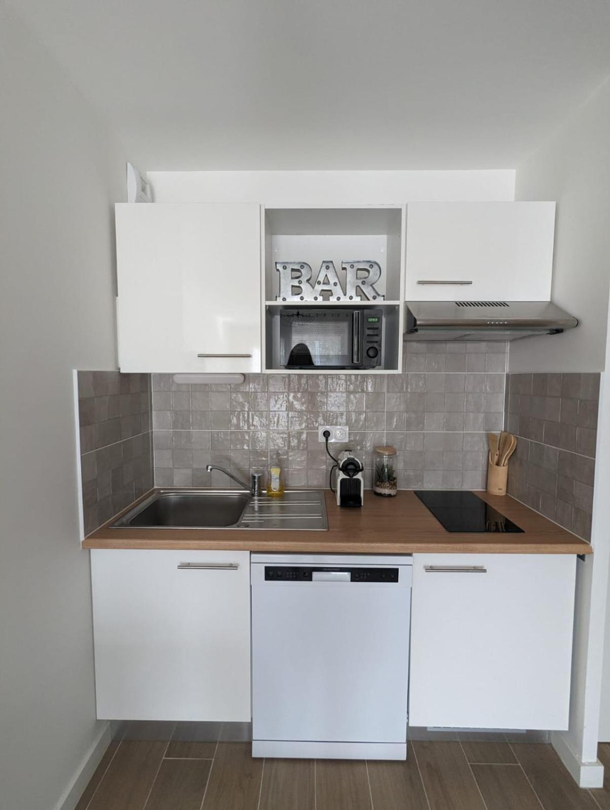 Biscawai Chaleureux Et Cosy Avec Terrasse Apartment บิสการ์รอส ภายนอก รูปภาพ